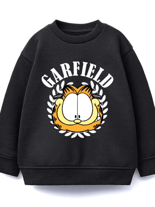 Floral Garfield Crewneck Sweatshirt