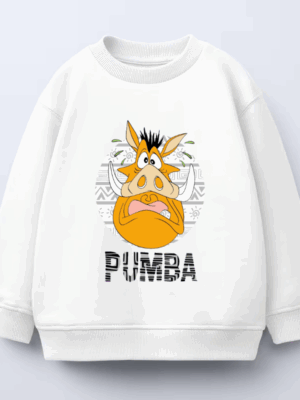 Flustered Pumbaa Hakuna Matata Crewneck Sweatshirt