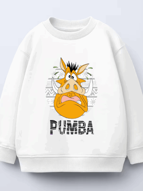 Flustered Pumbaa Hakuna Matata Crewneck Sweatshirt