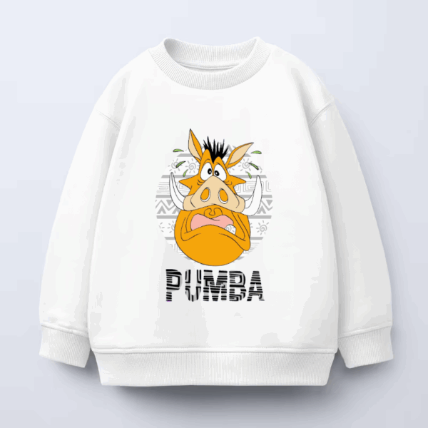 Flustered Pumbaa Hakuna Matata Crewneck Sweatshirt