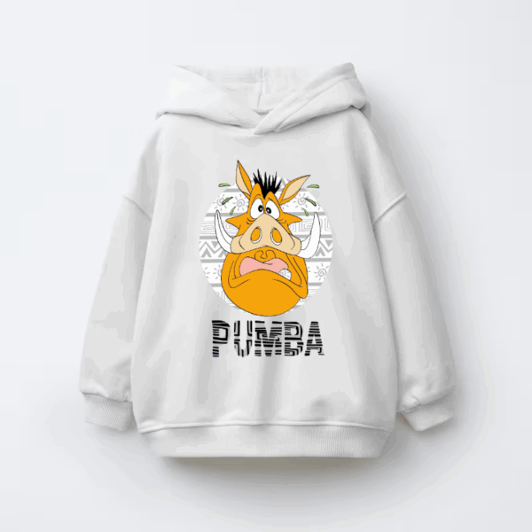 Flustered Pumbaa Hakuna Matata Kids Hoodie