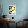Flying Eve Vintage Robotics Dreamscape Poster