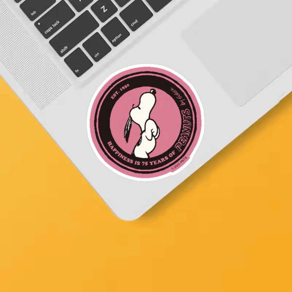 Flying Snoopy Peanuts Sticker Flying Snoopy Peanuts Sticker
