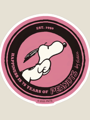 Flying Snoopy Peanuts Sticker