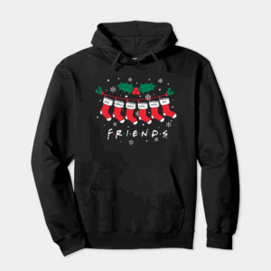 Friends Christmas Socks – Festive Holiday Vibes with a Classic Twist Hoodie