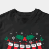 Men’s Friends Christmas Socks – Festive Holiday Vibes with a Classic Twist Unisex T-Shirt