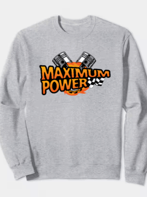 Full Throttle Fury Supreme Bike Racing Energy Crewneck Sweatshirt