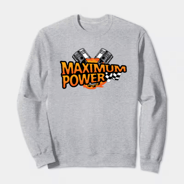 Full Throttle Fury Supreme Bike Racing Energy Crewneck Sweatshirt