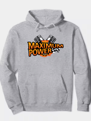 Full Throttle Fury Supreme Bike Racing Energy Hoodie