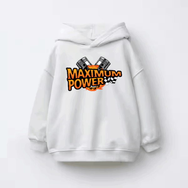 Full Throttle Fury Supreme Bike Racing Energy Kids Hoodie
