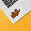 Full Throttle Fury Supreme Bike Racing Energy Sticker
