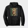 Funky Retro Style Cute Cartoon Wombat Hoodie
