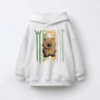Funky Retro Style Cute Cartoon Wombat Kids Hoodie