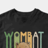 Funky Retro Style Cute Cartoon Wombat Unisex T-Shirt