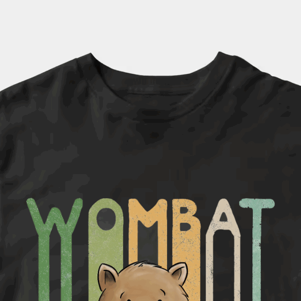 Funky Retro Style Cute Cartoon Wombat Unisex T-Shirt