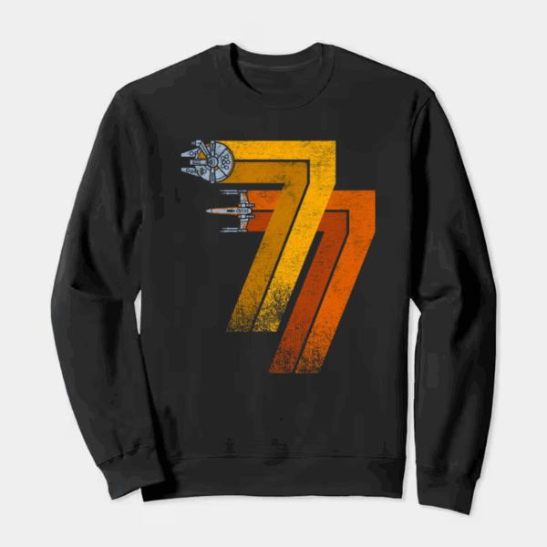 Galactic 777 Star Cruiser Star Wars Crewneck Sweatshirt