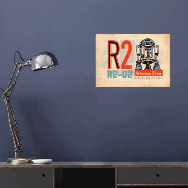 Galactic Classic Astromech Droid Poster