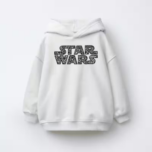 Galactic Harmony Star Wars Mandala Emblem Kids Hoodie
