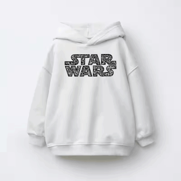Galactic Harmony Star Wars Mandala Emblem Kids Hoodie