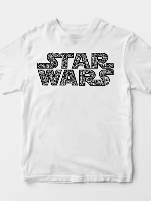 Galactic Harmony Star Wars Mandala Emblem Unisex T-Shirt