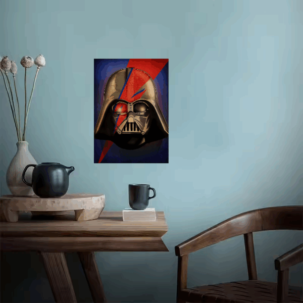 Galactic Icon Darth Vader Ziggy Star Wars Poster