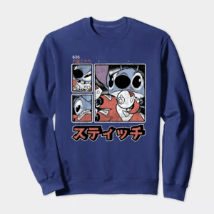 Galactic Showdown Stitch Locked and Loaded Crewneck Sweatshirt