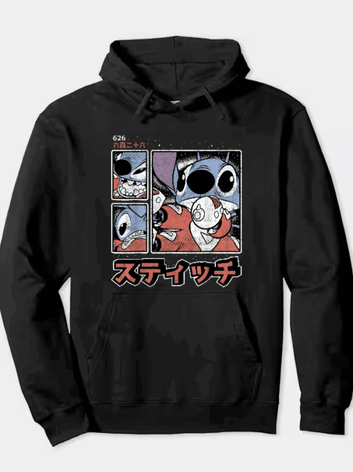 Galactic Showdown Stitch Locked and Loaded Hoodie