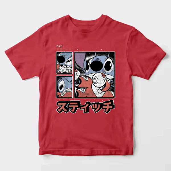 Galactic Showdown Stitch Locked and Loaded Unisex T-Shirt