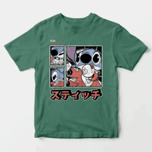 Galactic Showdown Stitch Locked and Loaded Unisex T-Shirt