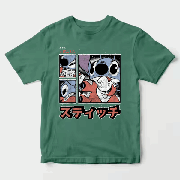 Galactic Showdown Stitch Locked and Loaded Unisex T-Shirt