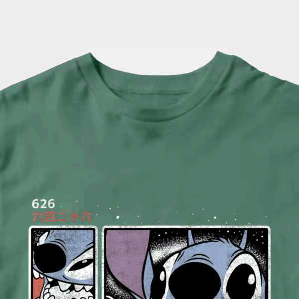 Galactic Showdown Stitch Locked and Loaded Unisex T-Shirt