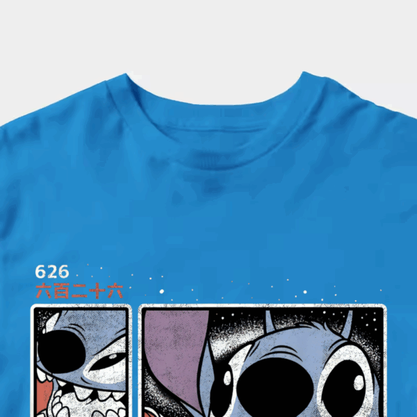 Galactic Showdown Stitch Locked and Loaded Unisex T-Shirt