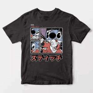 Galactic Showdown Stitch Locked and Loaded Unisex T-Shirt