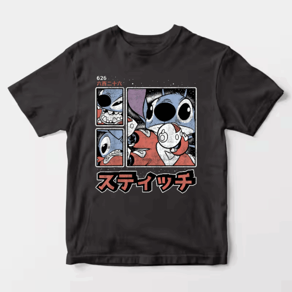 Galactic Showdown Stitch Locked and Loaded Unisex T-Shirt