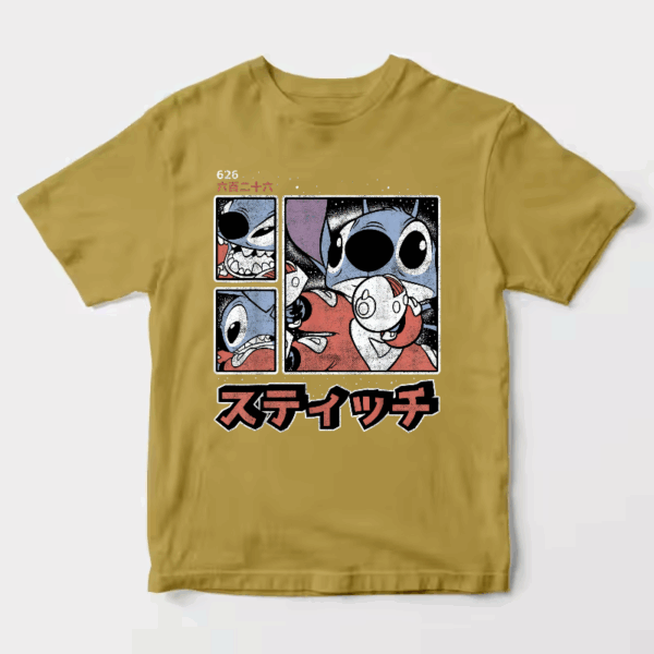 Galactic Showdown Stitch Locked and Loaded Unisex T-Shirt