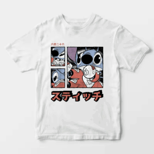 Galactic Showdown Stitch Locked and Loaded Unisex T-Shirt