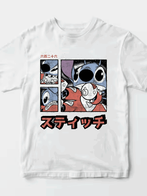 Galactic Showdown Stitch Locked and Loaded Unisex T-Shirt