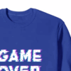 Game Over Retro Pixel Art Classic Gaming Crewneck Sweatshirt