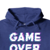 Game Over Retro Pixel Art Classic Gaming Hoodie