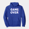 Game Over Retro Pixel Art Classic Gaming Hoodie