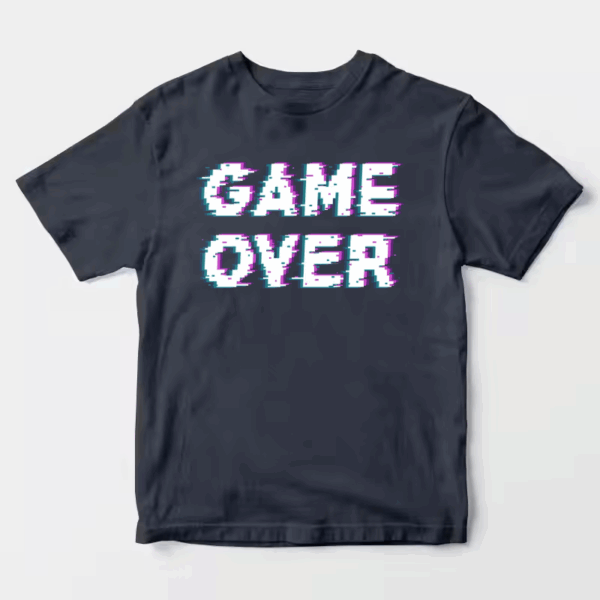 Game Over Retro Pixel Art Classic Gaming Unisex T-Shirt