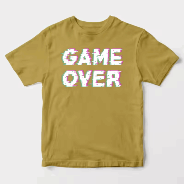 Game Over Retro Pixel Art Classic Gaming Unisex T-Shirt