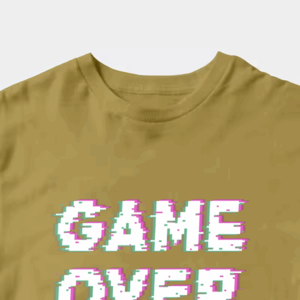 Game Over Retro Pixel Art Classic Gaming Unisex T-Shirt