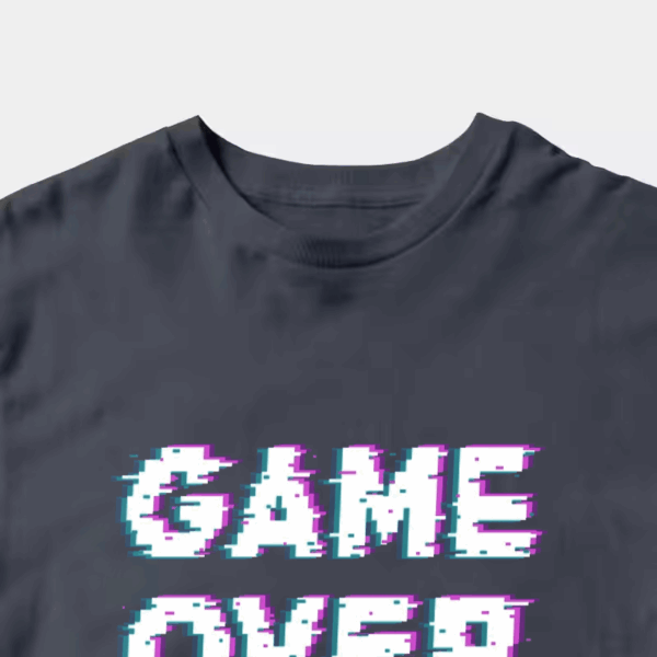 Game Over Retro Pixel Art Classic Gaming Unisex T-Shirt