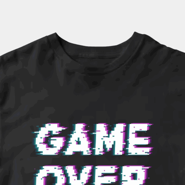 Game Over Retro Pixel Art Classic Gaming Unisex T-Shirt