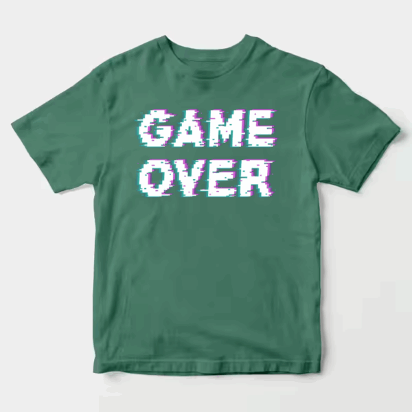 Game Over Retro Pixel Art Classic Gaming Unisex T-Shirt