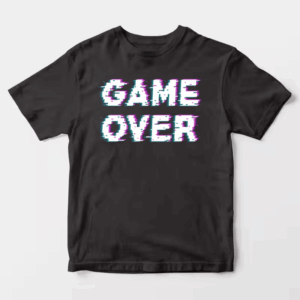 Game Over Retro Pixel Art Classic Gaming Unisex T-Shirt