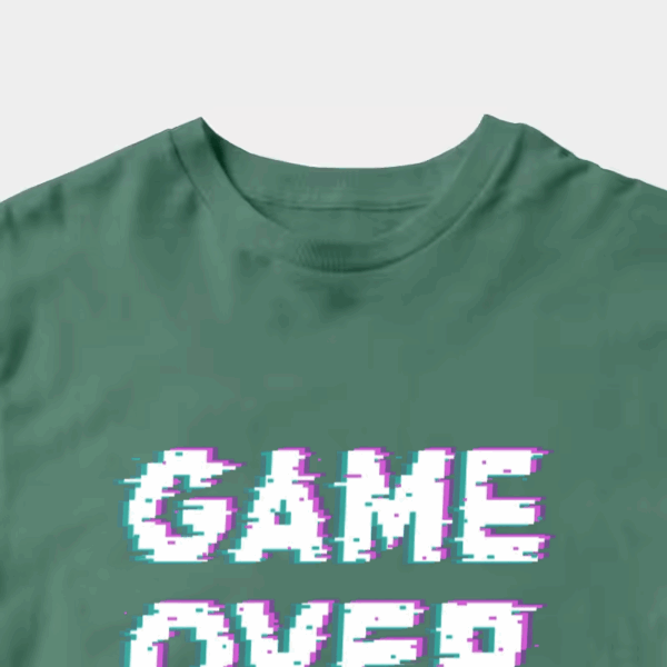 Game Over Retro Pixel Art Classic Gaming Unisex T-Shirt