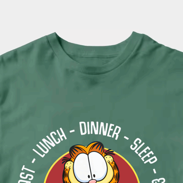 Garfield Breakfast Lunch Dinner Sleep Repeat Life Unisex T-Shirt Garfield Breakfast Lunch Dinner Sleep Repeat Life Unisex T-Shirt