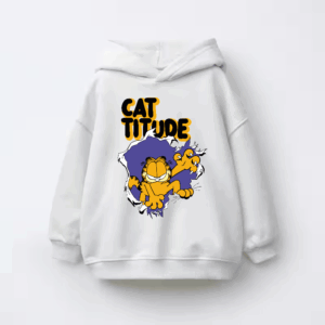 Garfield Cat Attitude Kids Hoodie